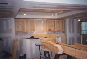Custom Carpentry Atlanta - Knotty Pine